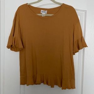 Mustard casual shirt